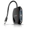 AXAGON HUE-S1B,USB HUB QUATTRO, 4X USB3.0, BLACK