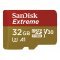 HAMA 173420 SANDISK EXTREME MICRO SDHC 32GB 100MB/S A1 CLASS 10 UHS-I V30, ADAPTER