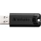 VERBATIM PINSTRIPE 16GB USB 3.0 FLASHDISK, CIERNY
