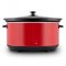 KLARSTEIN BANKETT SLOW COOKER, CERVENY, 320 W, ELEKTRICKY HRNIEC, DIGITALNY, 6,5 L, 10028121 vystavený kus