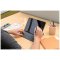 Dotykové pero pro iPady s chytrým hrotem a magnety FIXED Graphite, černý
