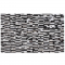 KONDELA Luxusný kožený koberec,  hnedá/čierna/biela, patchwork, 120x180, KOŽA TYP 6