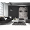 KONDELA Luxusný kožený koberec, hnedá/čierna/biela, patchwork, 171x240, KOŽA TYP 6