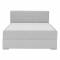 KONDELA Boxspringová posteľ 120x200, svetlosivá, FERATA KOMFORT