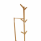 KONDELA Pojazdný vešiak, bambus, šírka 60cm, VIKIR TYP 1