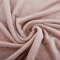 KONDELA TEMPO-KONDELA LUANG, plyšová deka s brmbolcami, púdrová ružová, 150x200 cm