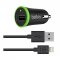 Belkin nabíjačka do auta BOOSTUP™ s Lightning káblom 12W/2.4A - Black